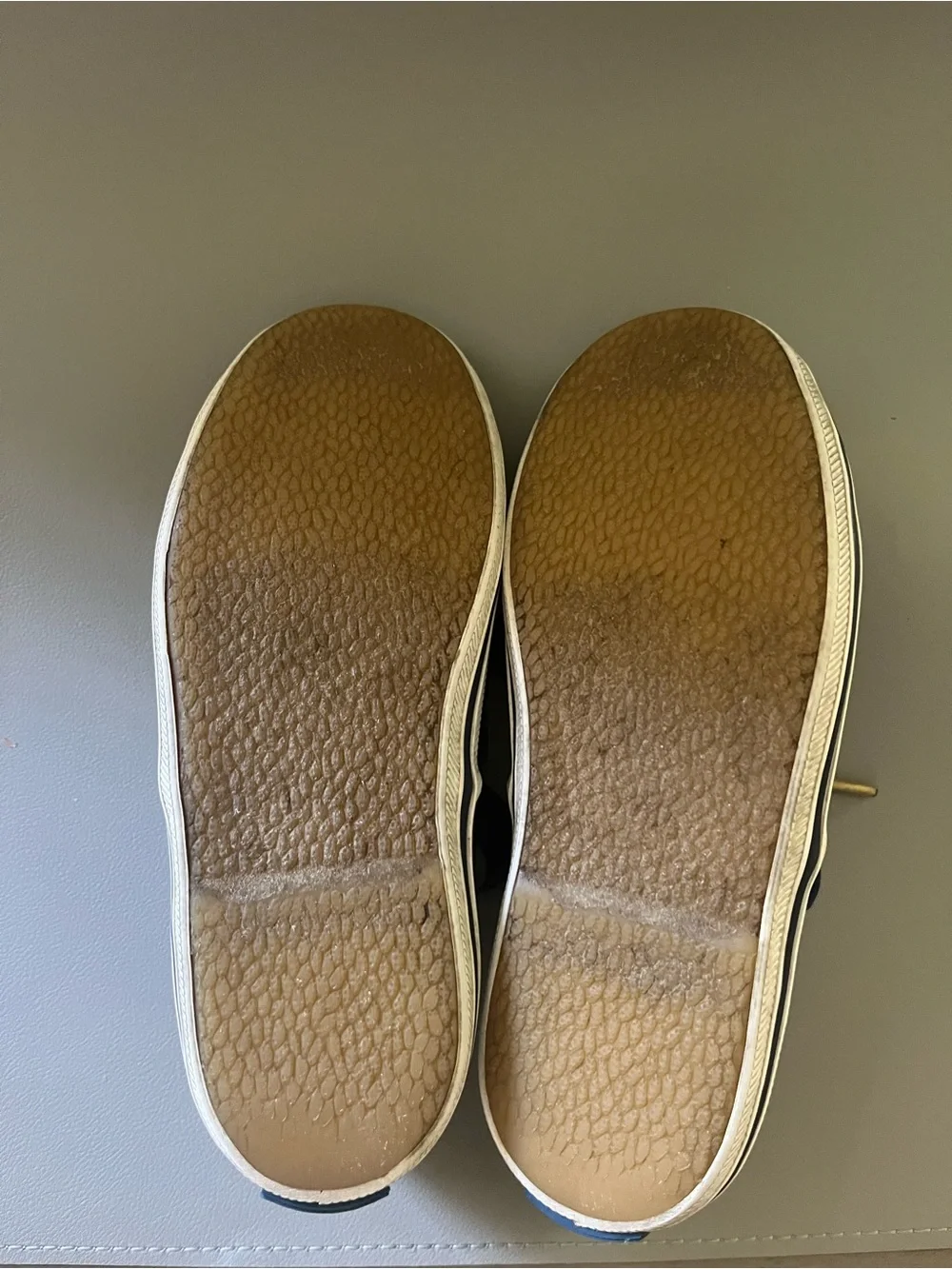 kate spade & Keds Navy Glitter Girls Sneakers with Gold Accents Size 10M